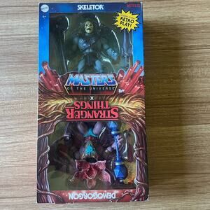 Masters of the Universe X Stranger Things Skeletor & Demogorgon Action Figure